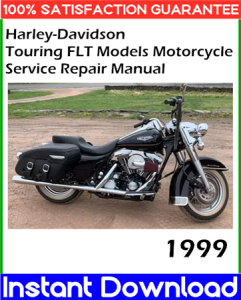 1999 Harley-Davidson Touring FLT Models Motorcycle Service Repair Manual