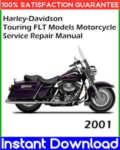 2001 Harley-Davidson Touring FLT Models Motorcycle Service Repair Manual