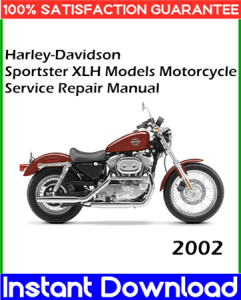 2002 Harley-Davidson Sportster XLH Models Motorcycle Service Repair Manual