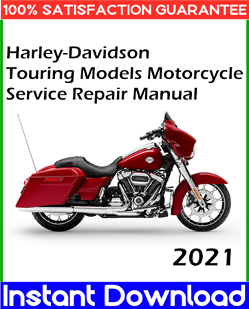 2021 Harley-Davidson Touring Models Motorcycle Service Repair Manual