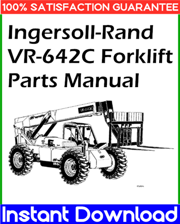 Ingersoll-Rand VR-642C Forklift Parts Manual