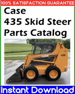 Case 435 Skid Steer Parts Catalog