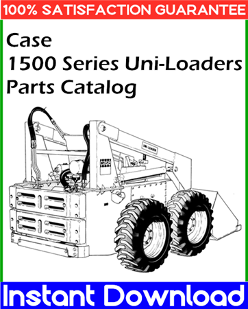 Case 1500 Series Uni-Loaders Parts Catalog