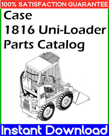 Case 1816 Uni-Loader Parts Catalog