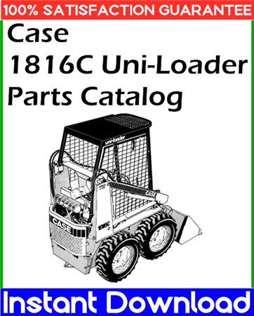 Case 1816C Uni-Loader Parts Catalog