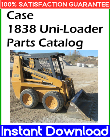 Case 1838 Uni-Loader Parts Catalog