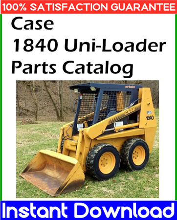 Case 1840 Uni-Loader Parts Catalog