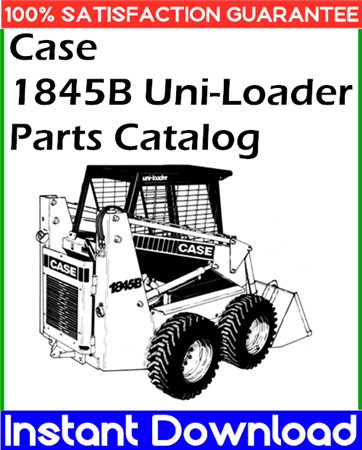 Case 1845B Uni-Loader Parts Catalog