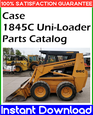 Case 1845C Uni-Loader Parts Catalog